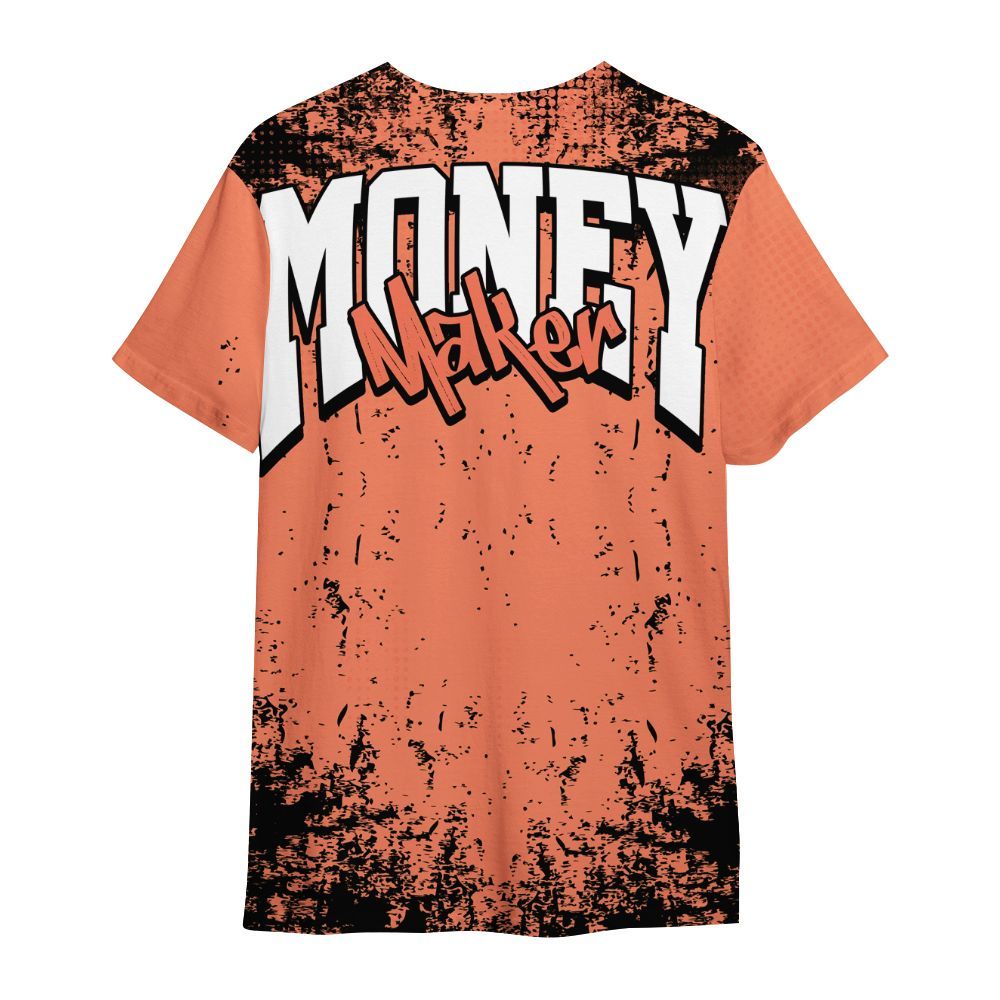 Shirt To Match DJ Khaled Crimson Bliss 5s - Move In Silence Money Street Retro All Over Print