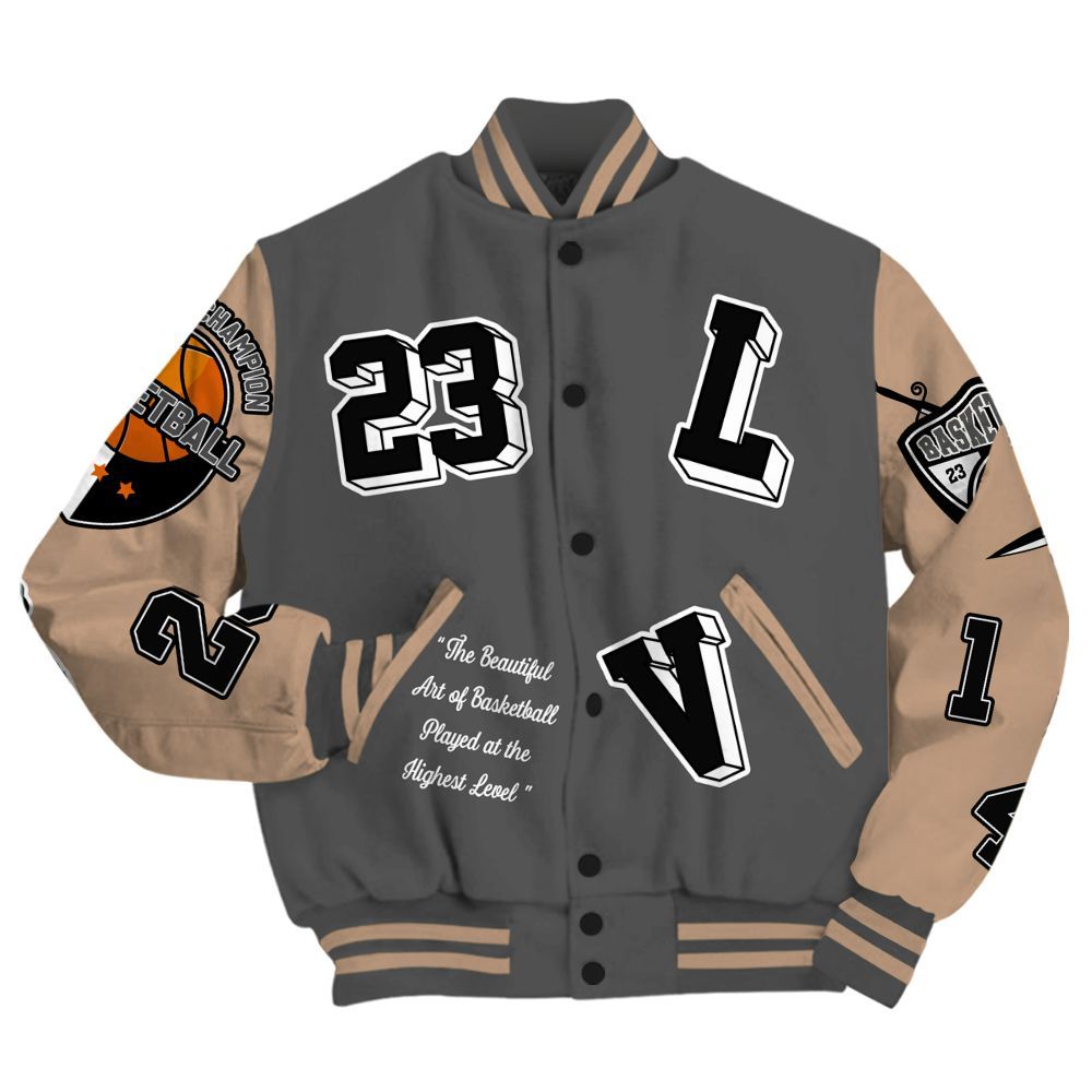 Varsity Jacket To Match Kobe 9 EM Mamba - The GOAT Got Em Streetwear All Over Print
