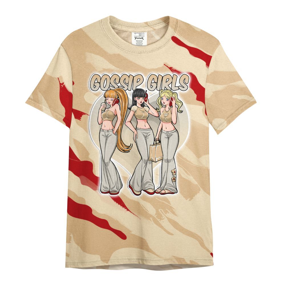 Shirt To Match Dunk Low Strawberry Waffle - Gossip'Girls All Over Print