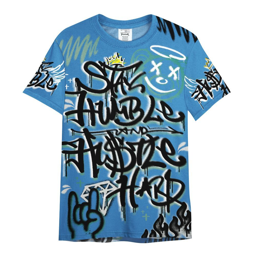 Shirt To Match Low Carolina 17s - Humble Drip Streetwear Graffity All Over Print