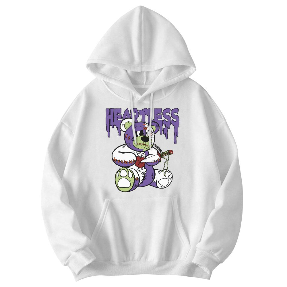 Sweatshirt To Match Canyon Purple 4s - Heartless Bear Graphic