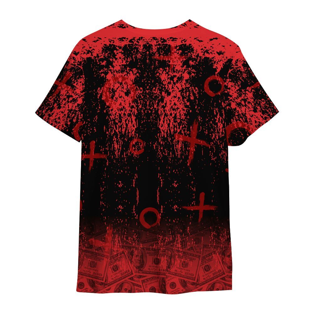 Shirt To Match Chile Red 9s - Selfmade Unique Drip All Over Print
