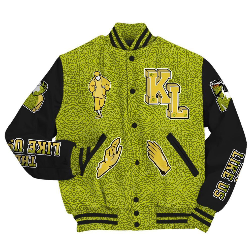 Varsity Jacket To Match Dunk Low QS Halloween Skull - Dislike Us Graphic All Over Print