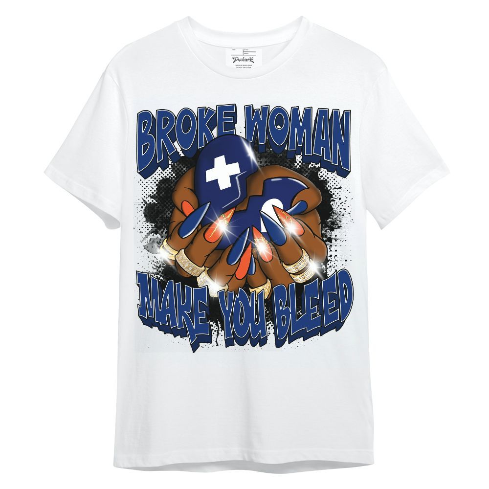 Shirt To Match Suede GS League - Broke Woman Heart Retro Unisex Shirt