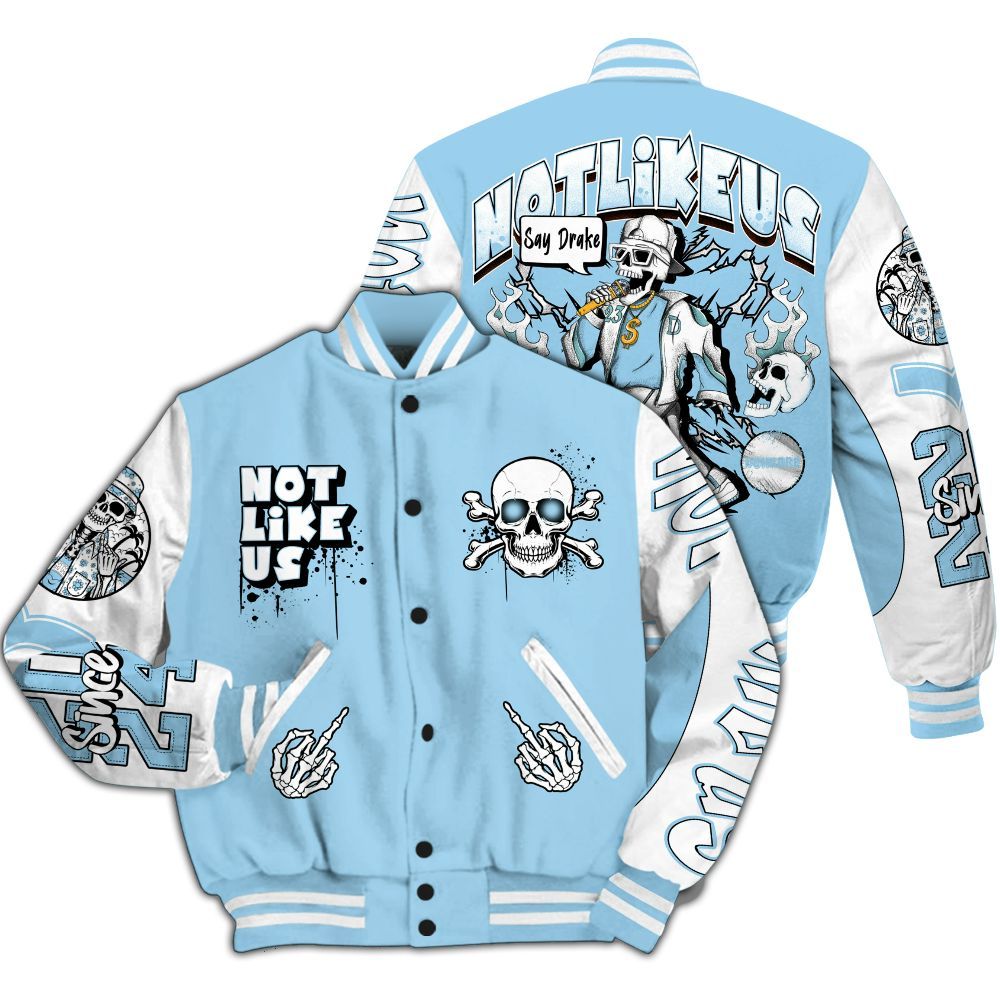 Varsity Jacket To Match Legend Blue 11s - Don't Like Us All Over Print