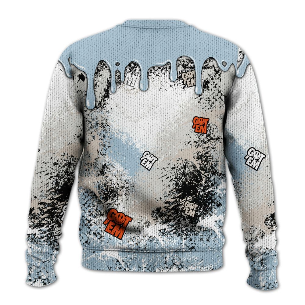 Sweater To Match High OG Alaska 1s - Dripping 23 Drip Graphic