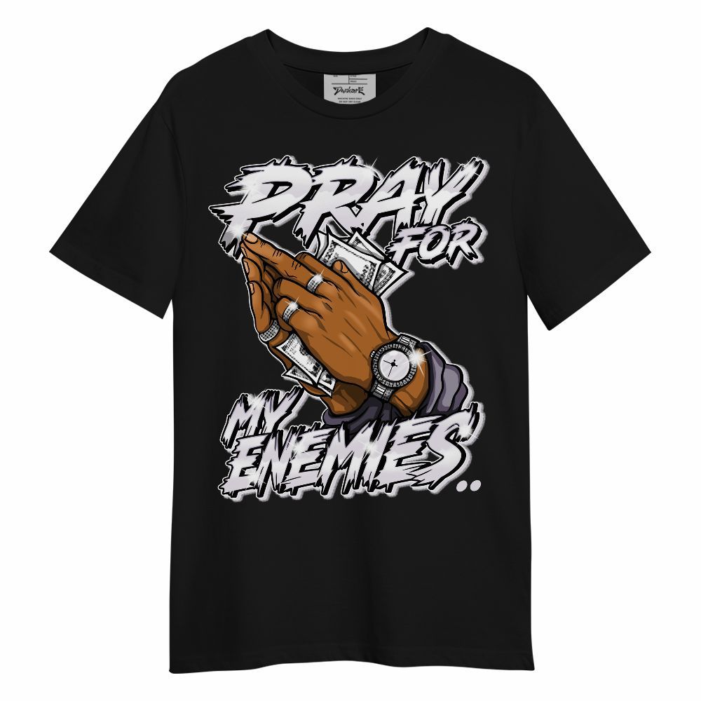 Shirt To Match Book 1 Lilac Bloom - Prayed For Enemies Graphic Unisex Shirt