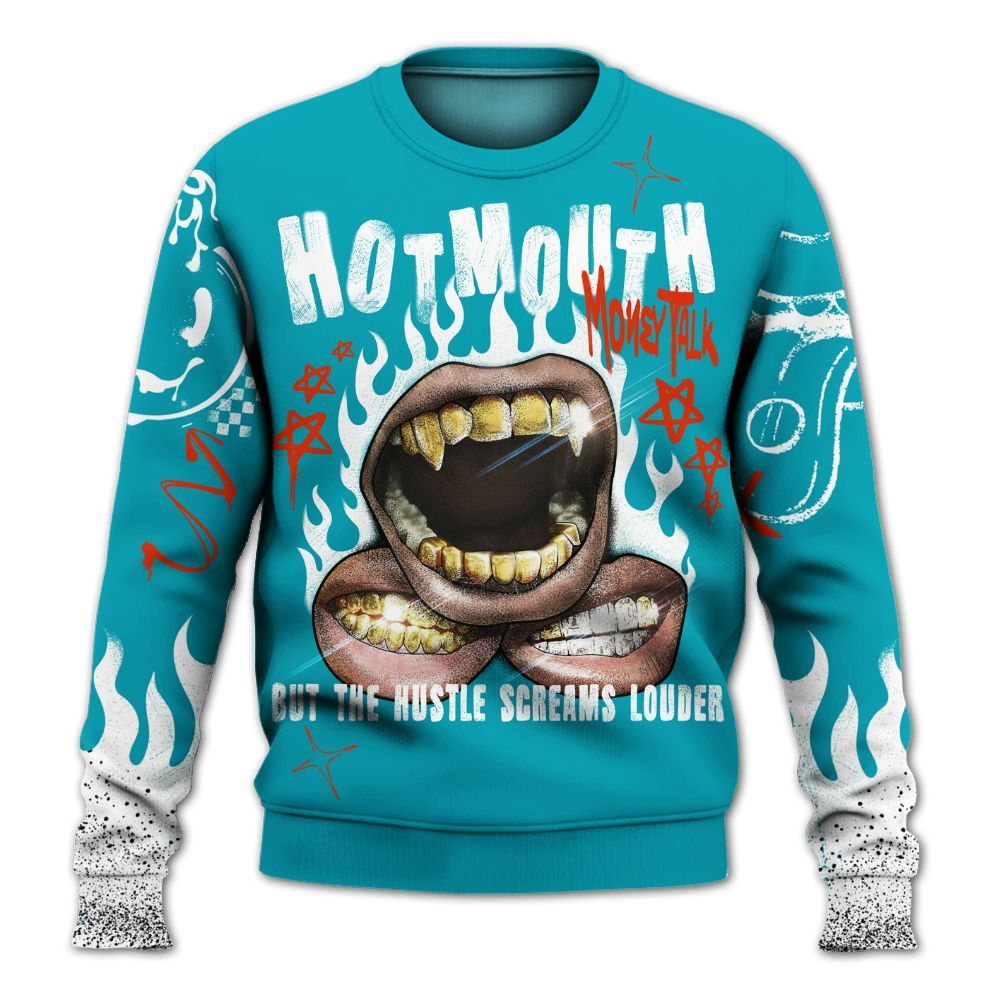 Sweatshirt To Match Dunk Low KD 17 N7 - Mouth Burning Street Style All Over Print