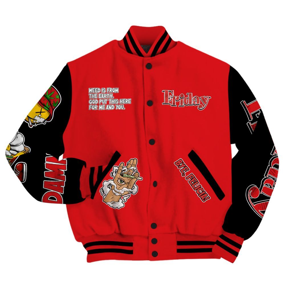 Varsity Jacket To Match Scoot Zeros Retro Portland - Friday Sneaker Stress Style All Over Print