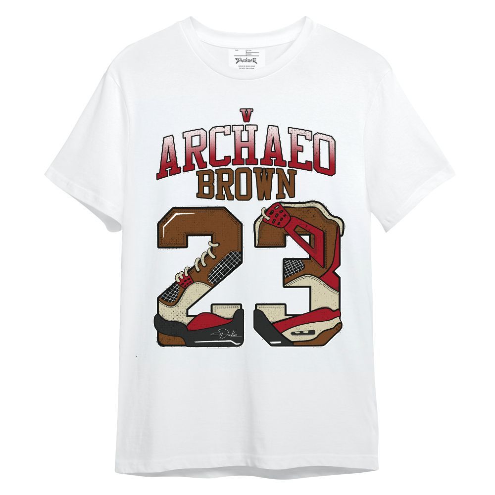 Shirt To Match Archaeo Brown 5s - Number 23 Dirty 4s Unisex Shirt