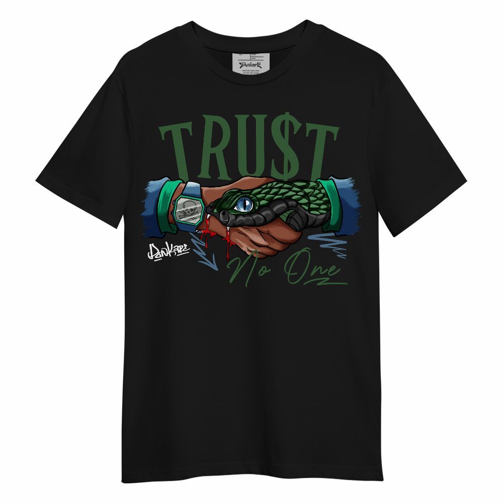Shirt To Match Foamposite Pro Pine Green 2025 - Snake Trust No One Graphic