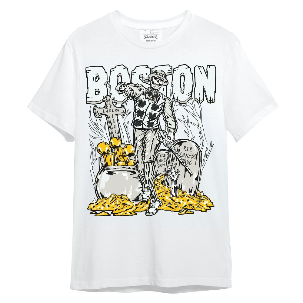 Shirt To Match Air Max 1 Jacquemus White - Goldrush Skeleton Unisex Shirt