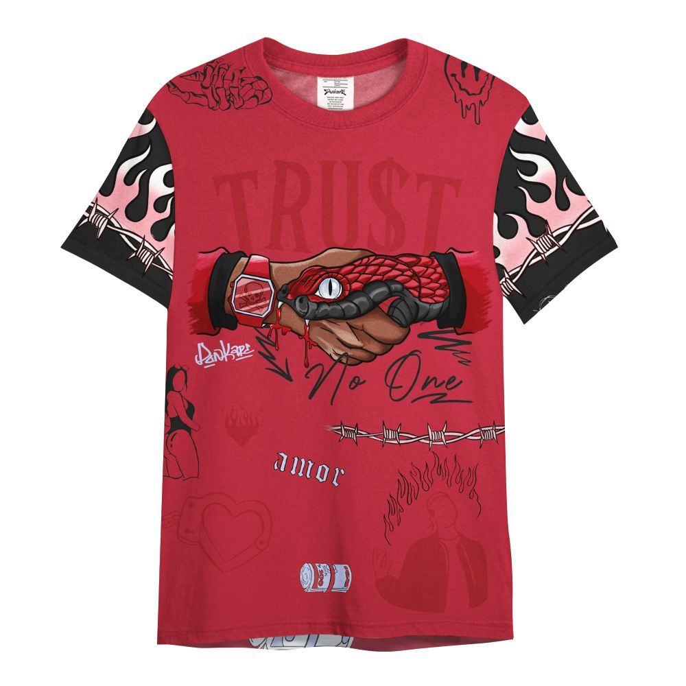 Shirt To Match Toro Bravo 6s - Snake Trust No One All Over Print