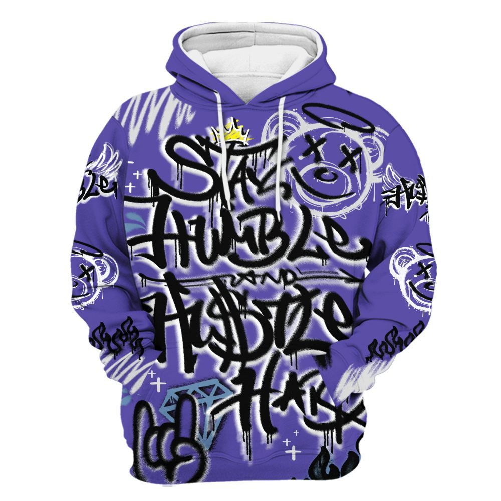 Hoodie To Match Retro Concord 5s - Humble Drip Streetwear Graffity All Over Print