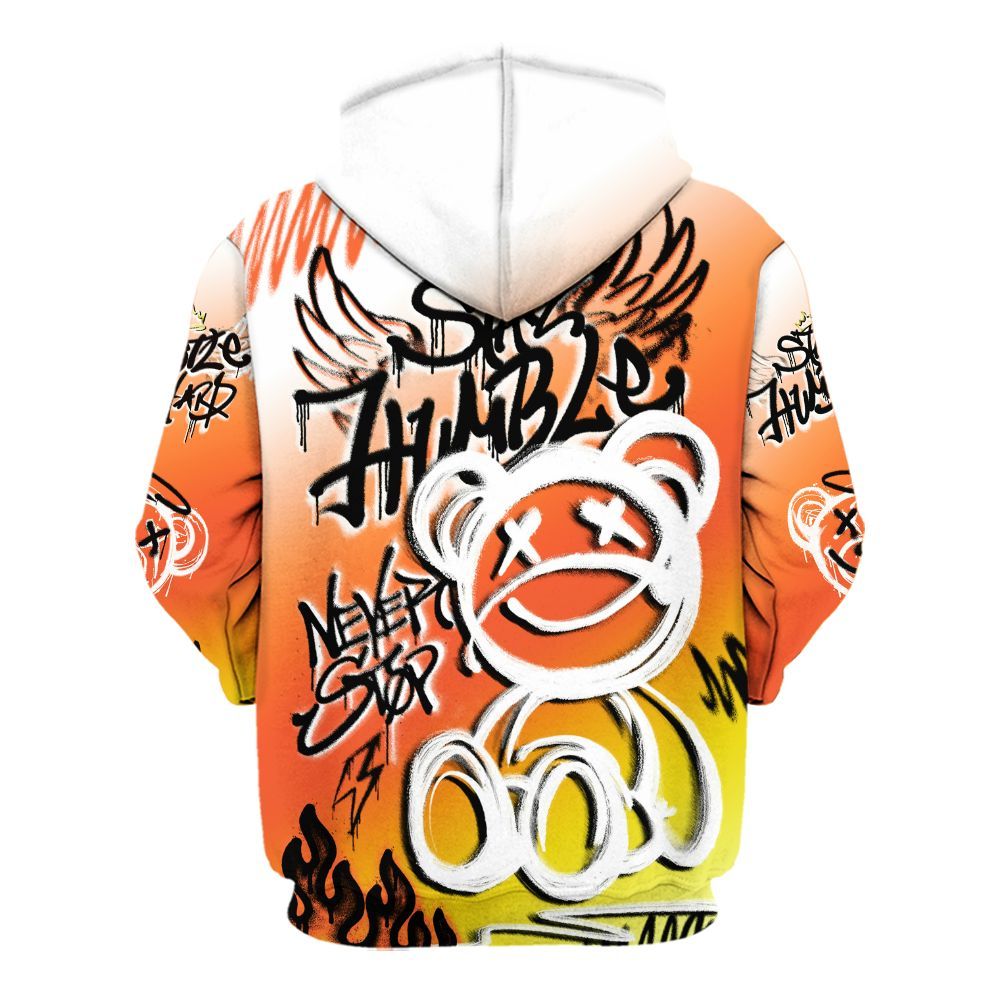 Hoodie To Match Dunk High Candy Corn - Humble Drip Streetwear Graffity All Over Print