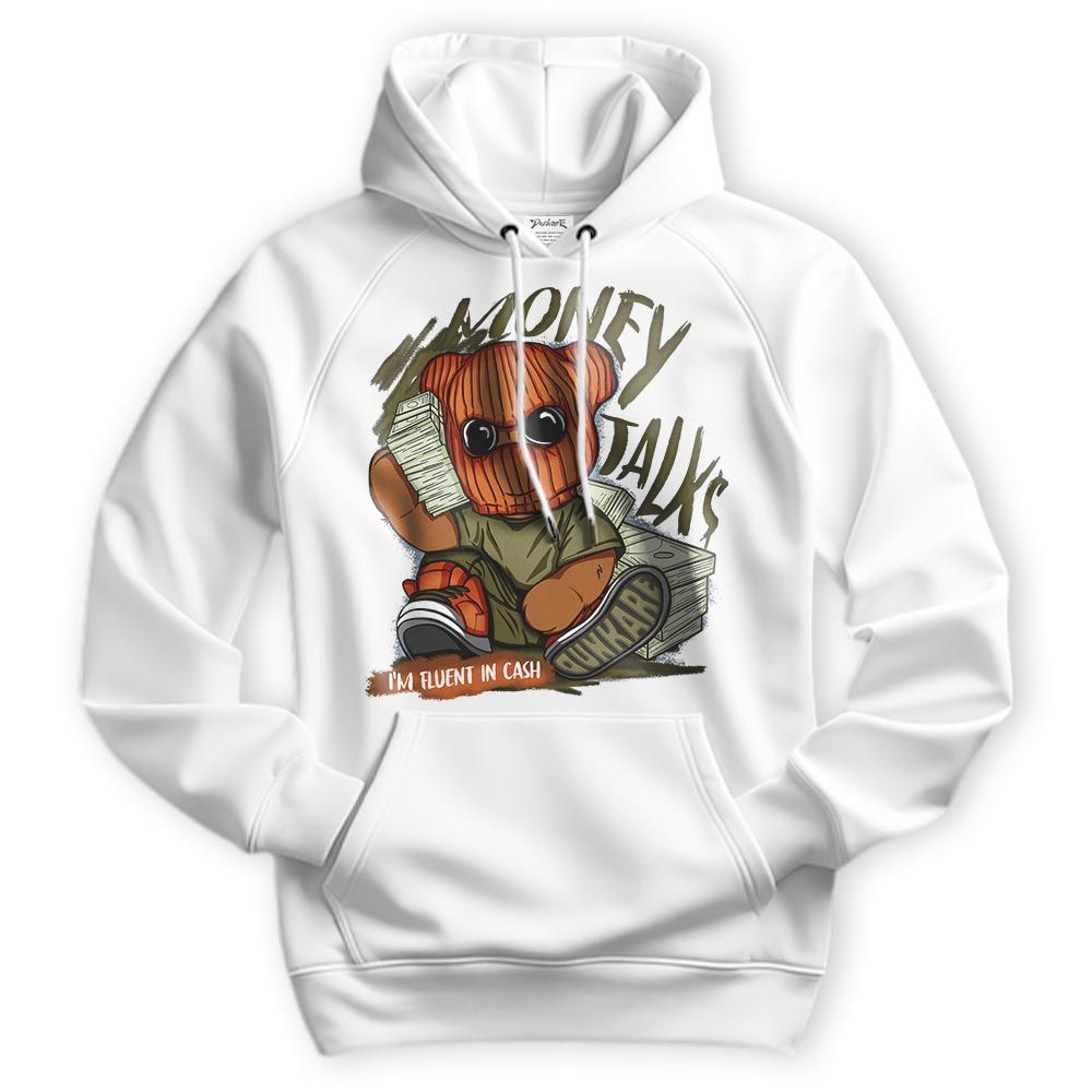 Sweatshirt To Match Hoodie Money Talk, Olive 5s Hoodie, To Match Sneaker Olive 5s, Hoodie 1604 NCMD