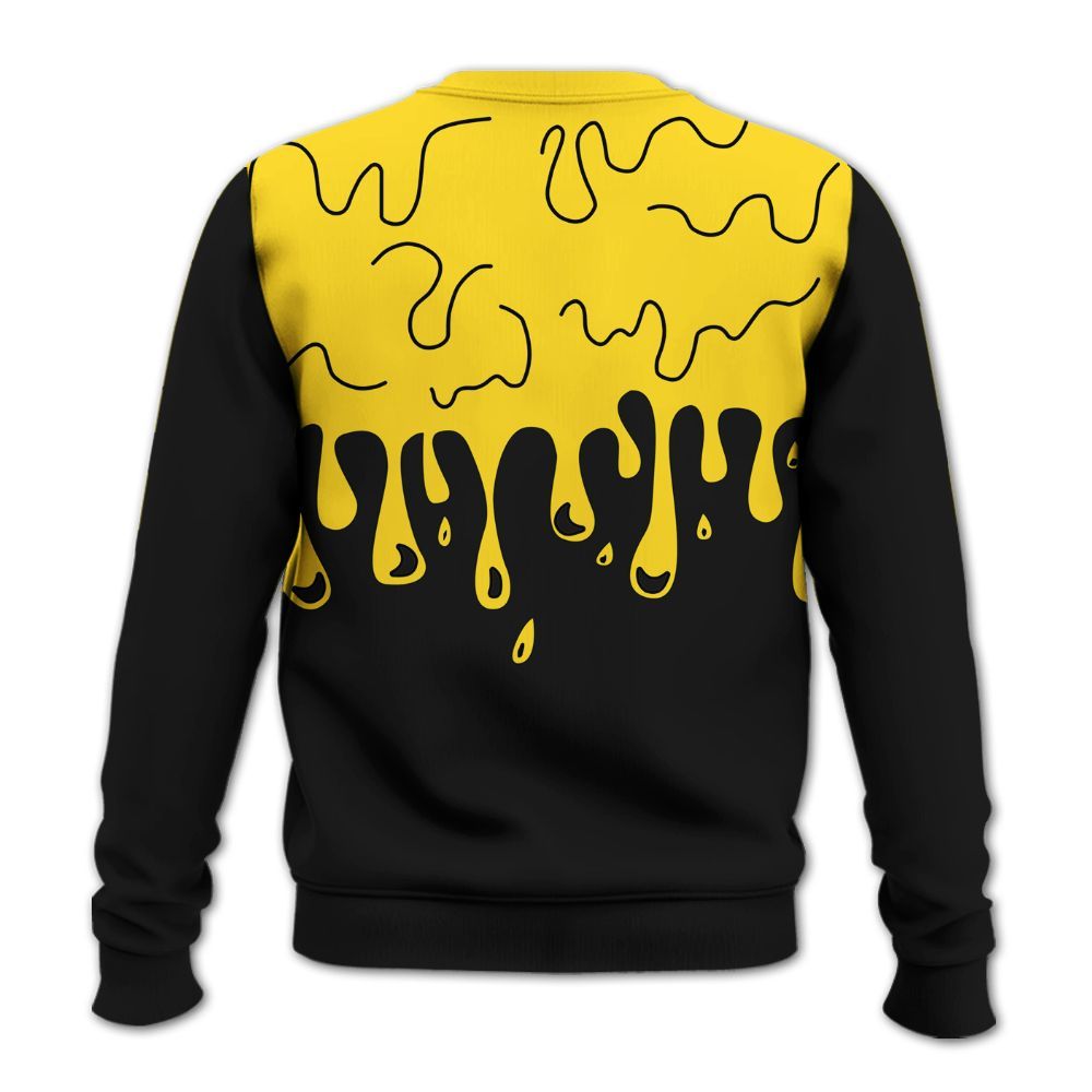 Sweatshirt To Match Retro Thunder 4s - Snake Trust No One Drip All Over Print