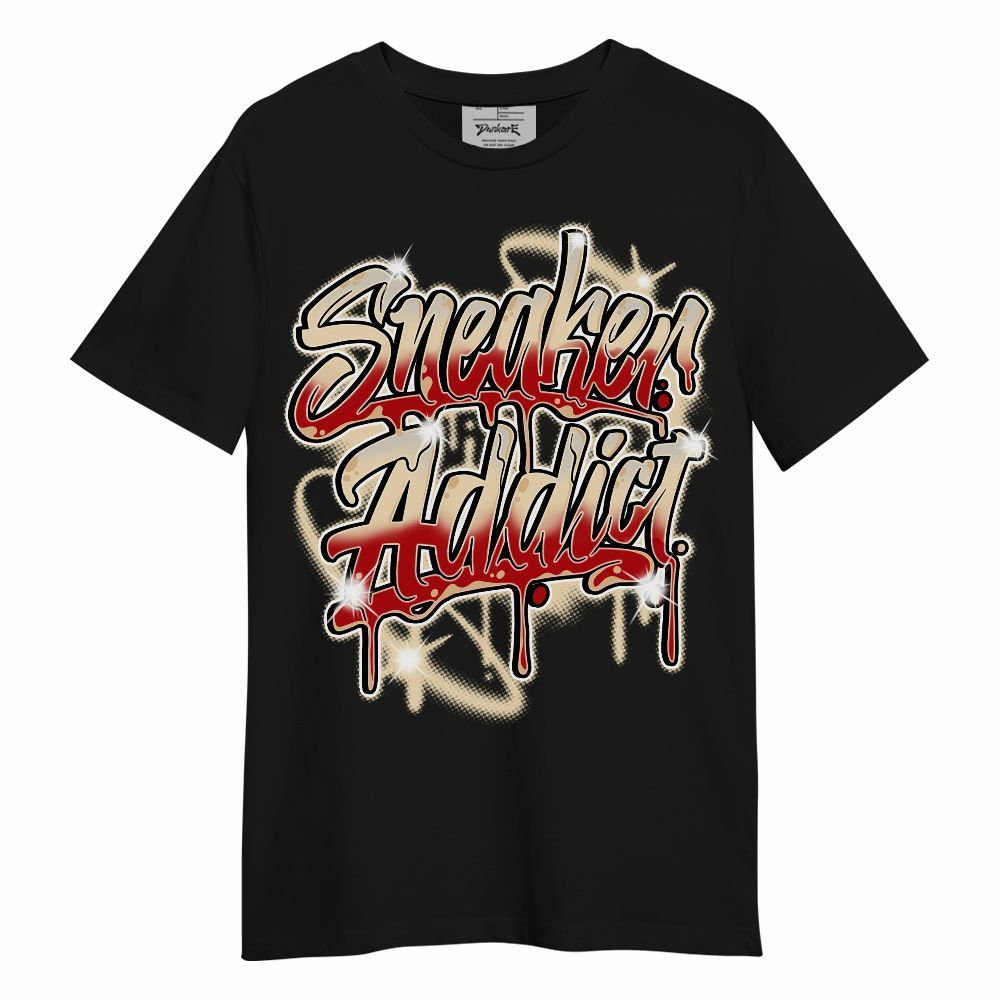 Shirt To Match Dunk Low Strawberry Waffle - Addiction Sneakers Graphic Unisex Shirt