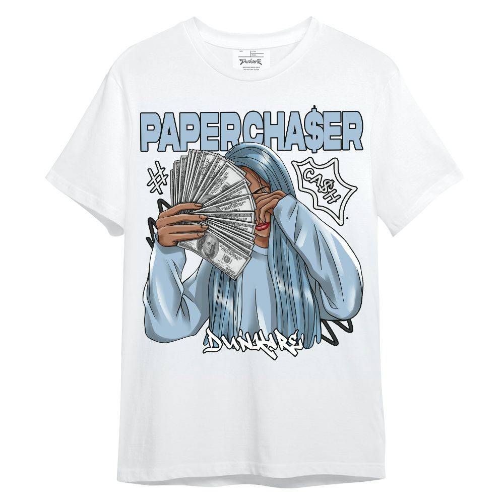 Shirt To Match Mid Ice Blue 1s - PaperChase Unqiue Unisex Shirt