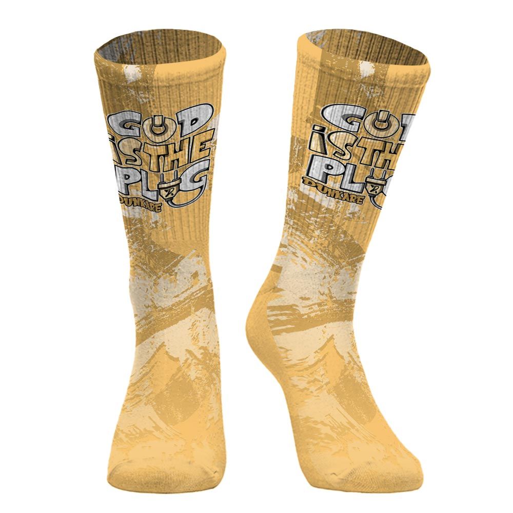 Sock To Match Craft Paris 6s - God Is The Power Cord Circle Splash