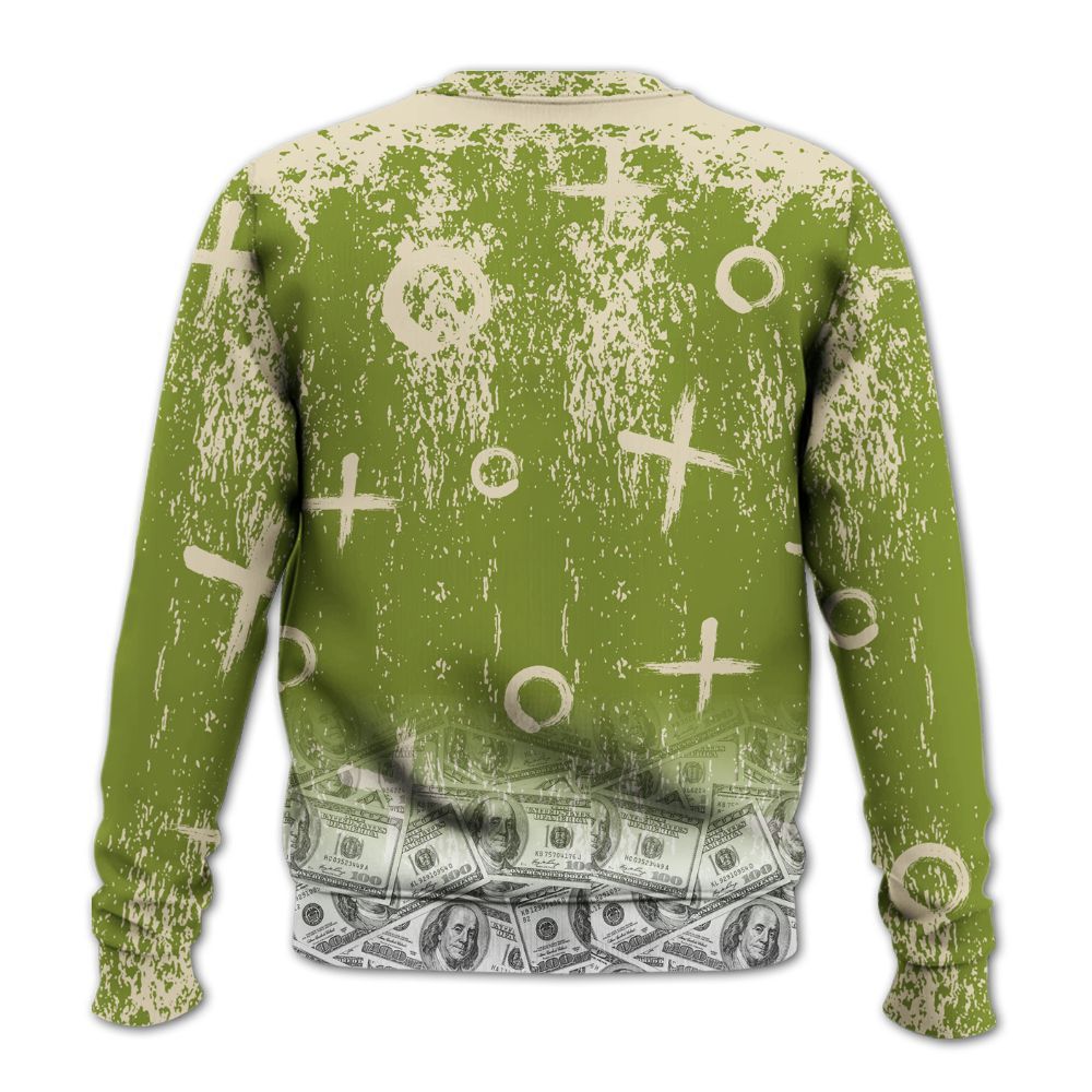 Sweatshirt To Match SB Dunk Low Asparagus - Selfmade Unique Grunge All Over Print