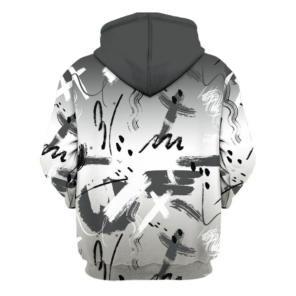 Hoodie To Match High Satin Shadow 1s - Money Hustle Grind Pray All Over Print