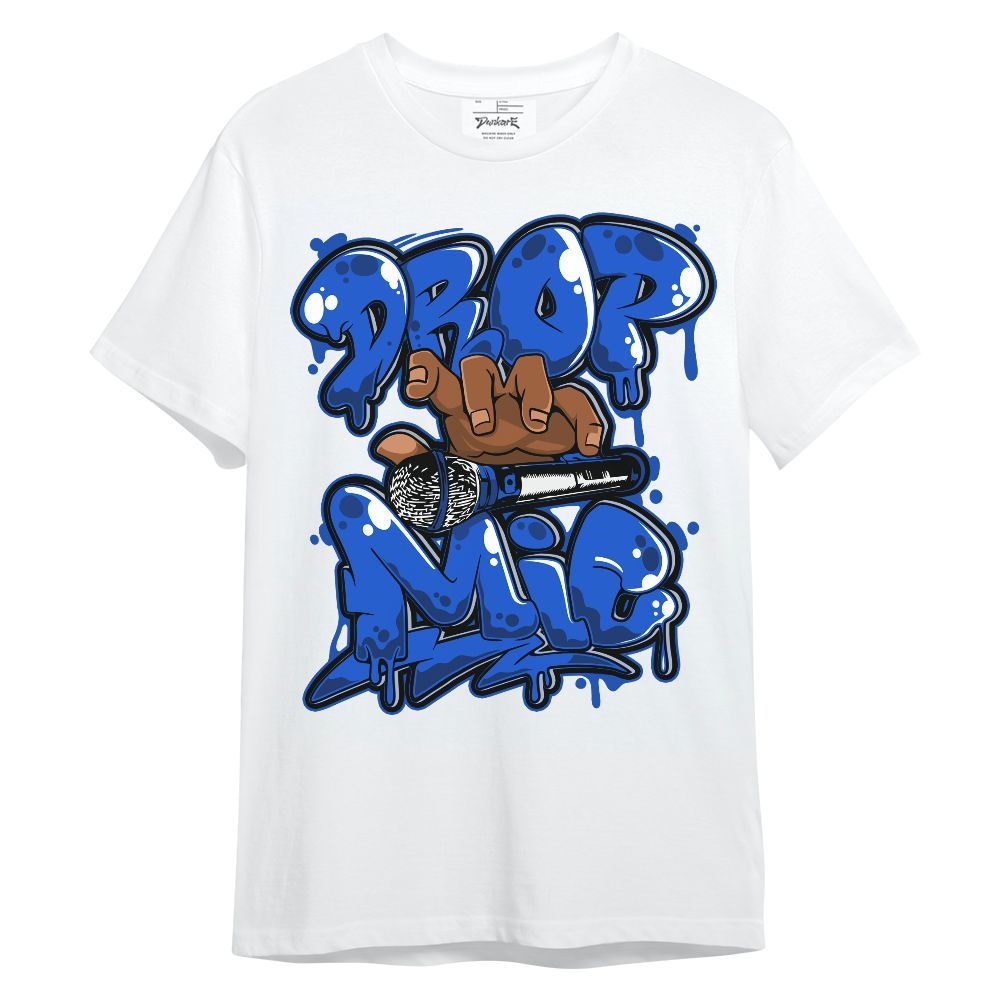 Shirt To Match Air Foamposite One Royal - Drop Mic Unisex Shirt