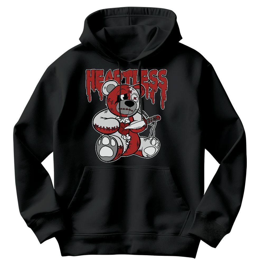 Sweatshirt To Match Bred Reimagined 4s - Heartless Bear Graphic