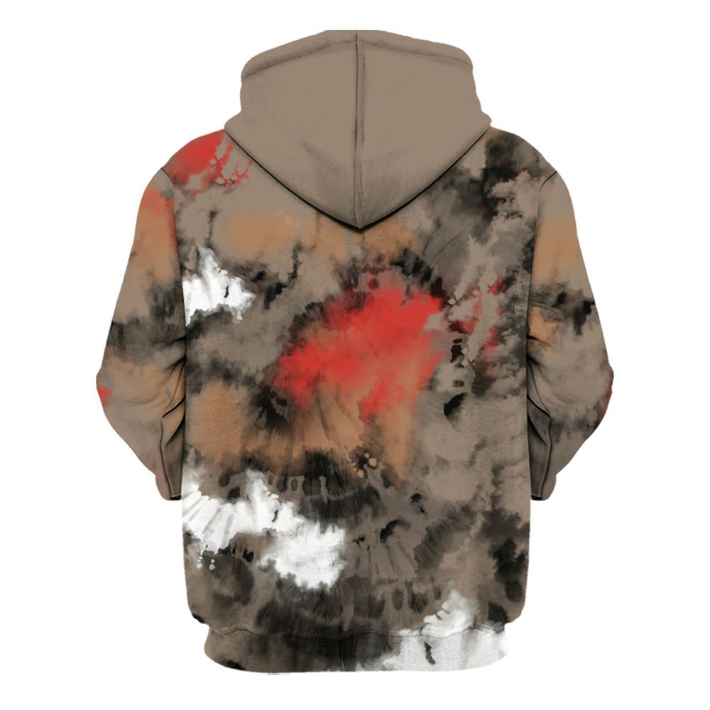 Hoodie To Match Air Max Rocky Distressed - SNEAKER Girl Money Drip Tie Dye All Over Print