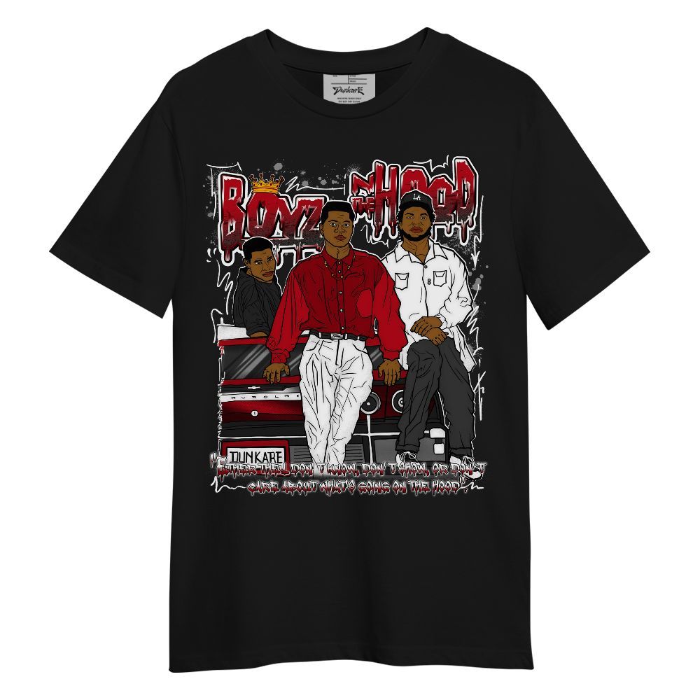 Shirt To Match Bred Velvet 11s - BoyzZ The Hood 90s Graphic