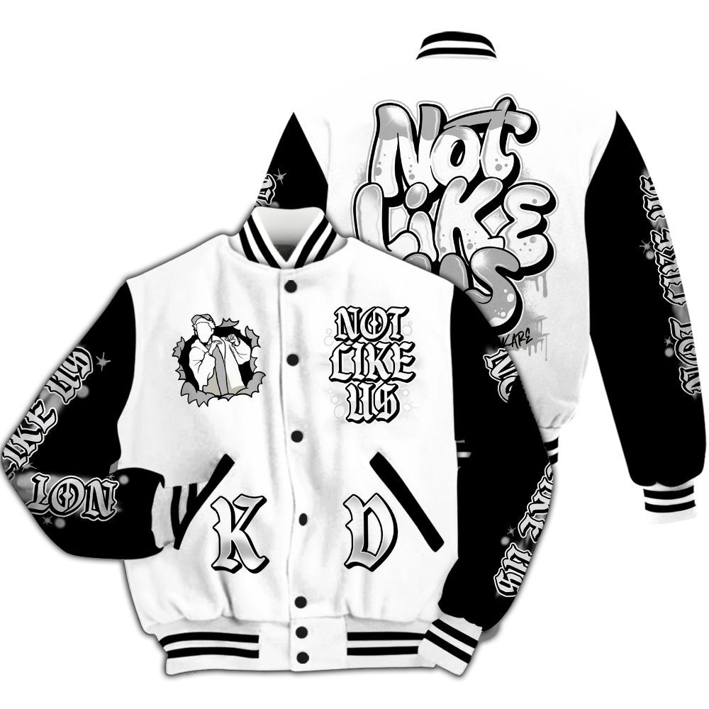 Varsity Jacket To Match Kobe 9 EM Protro Halo - None Like Us Graphic All Over Print