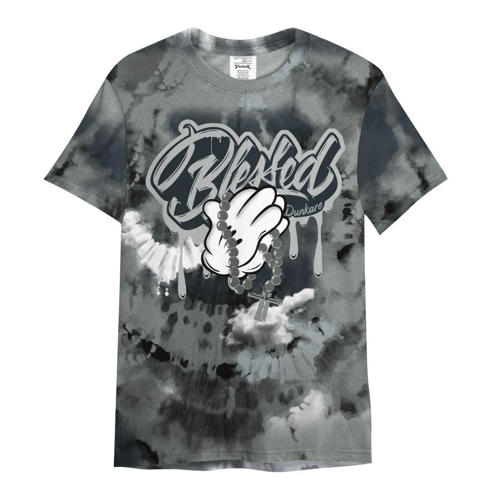 Shirt To Match Retro Georgetown 6s - God Blessed Tie Dye All Over Print