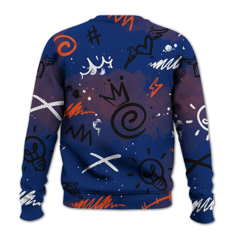 Knitted Sweater To Match Suede GS League - Drip Been Di2ferent