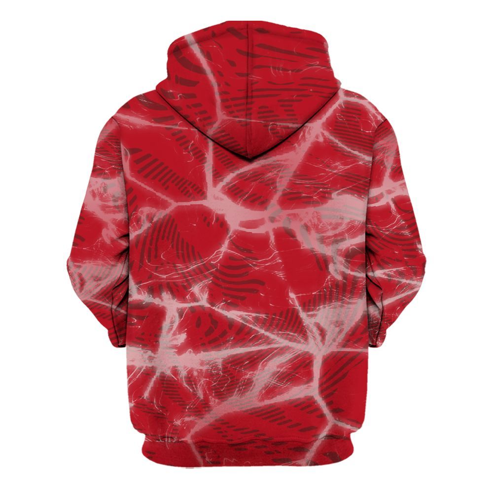Hoodie To Match Bred Velvet 11s - Havok Bear All Over Print