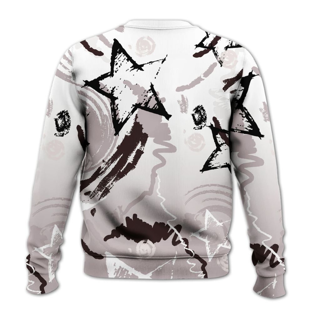 Sweatshirt To Match AMM Air Smokey Mauve 6s - Grind Shine Later Drip All Over Print