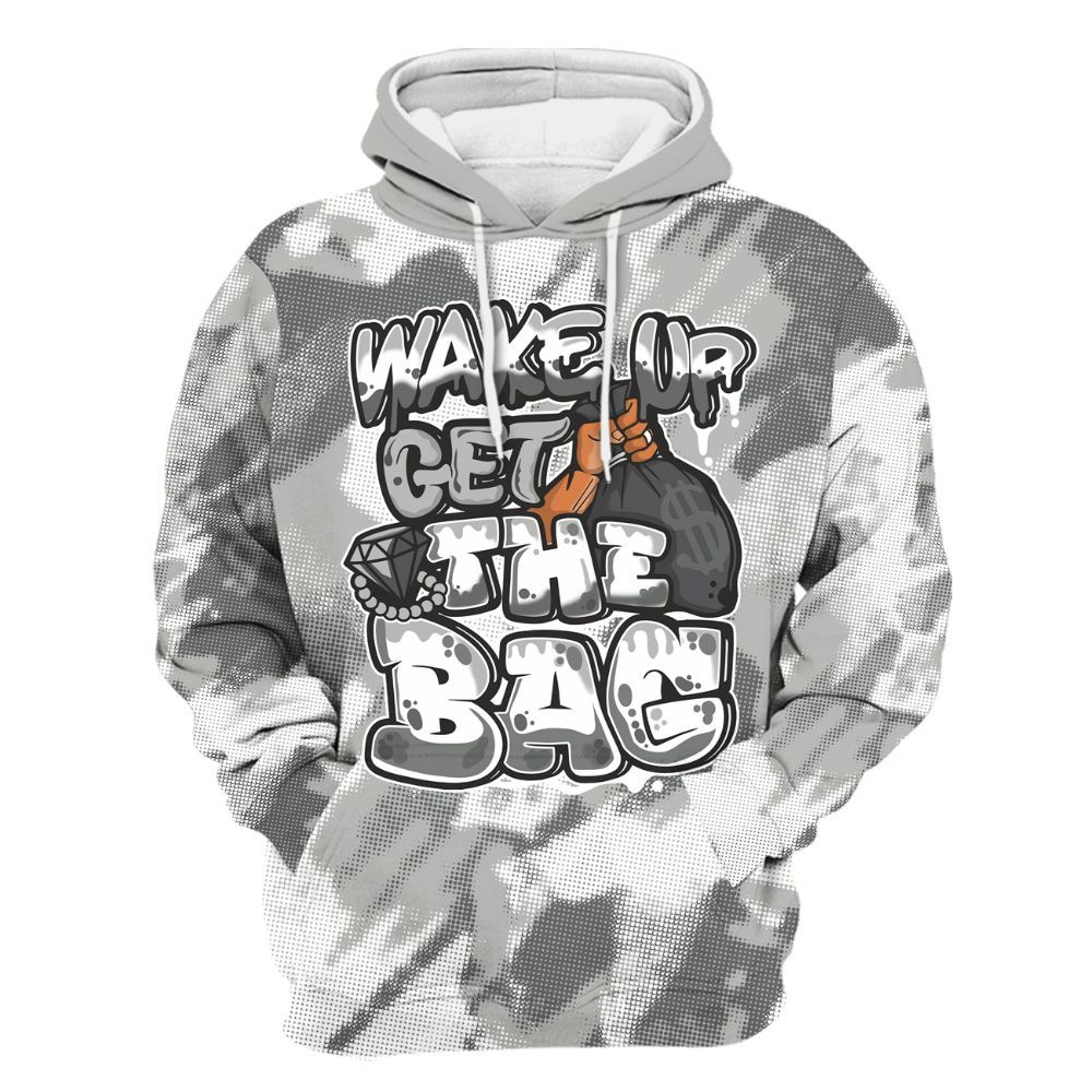 Hoodie To Match Paris Cement Grey 4s - Get More Bags Abstract All Over Print