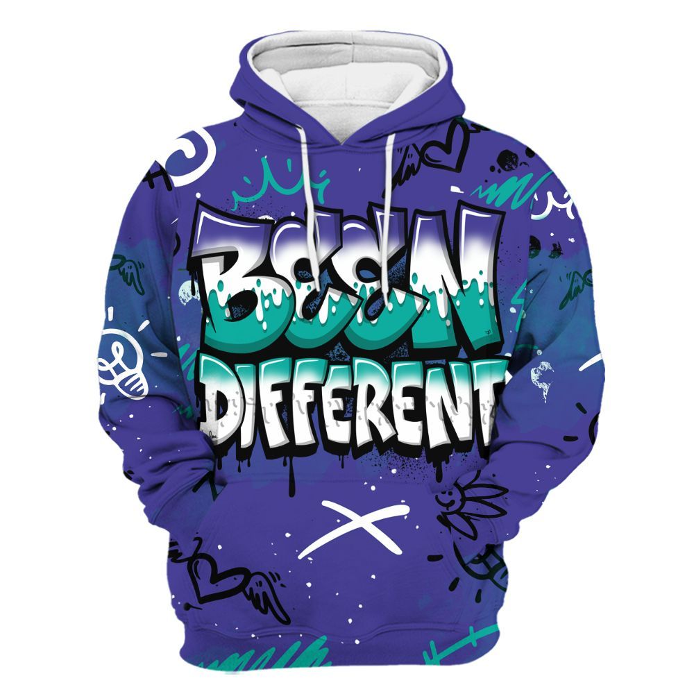 Hoodie To Match Retro Grape 5s - Drip Been Di2ferent All Over Print