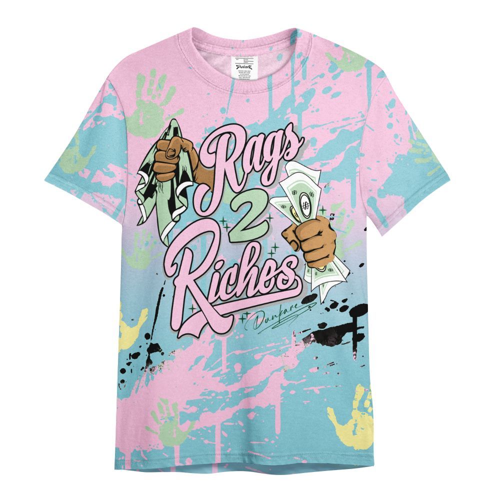 Shirt To Match SB Dunk Low Visty - Rag 2 Riches All Over Print