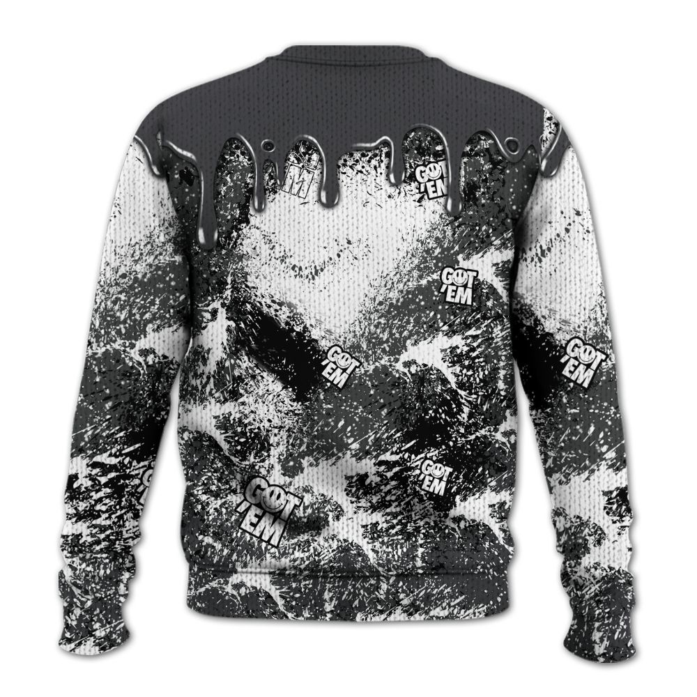 Knitted Sweater To Match Fear 4s - Dripping 23 Drip