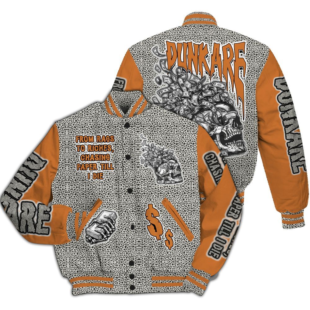 Varsity Jacket To Match Air Max 1 Safari 2024 - From Rags To Riches All Over Print
