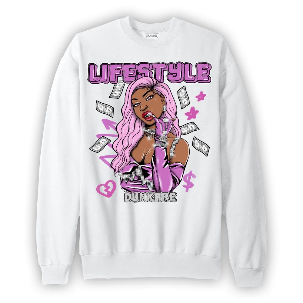 Sweatshirt To match Hyper Violet 4s Sweatshirt - Life Style Unique Graphic
