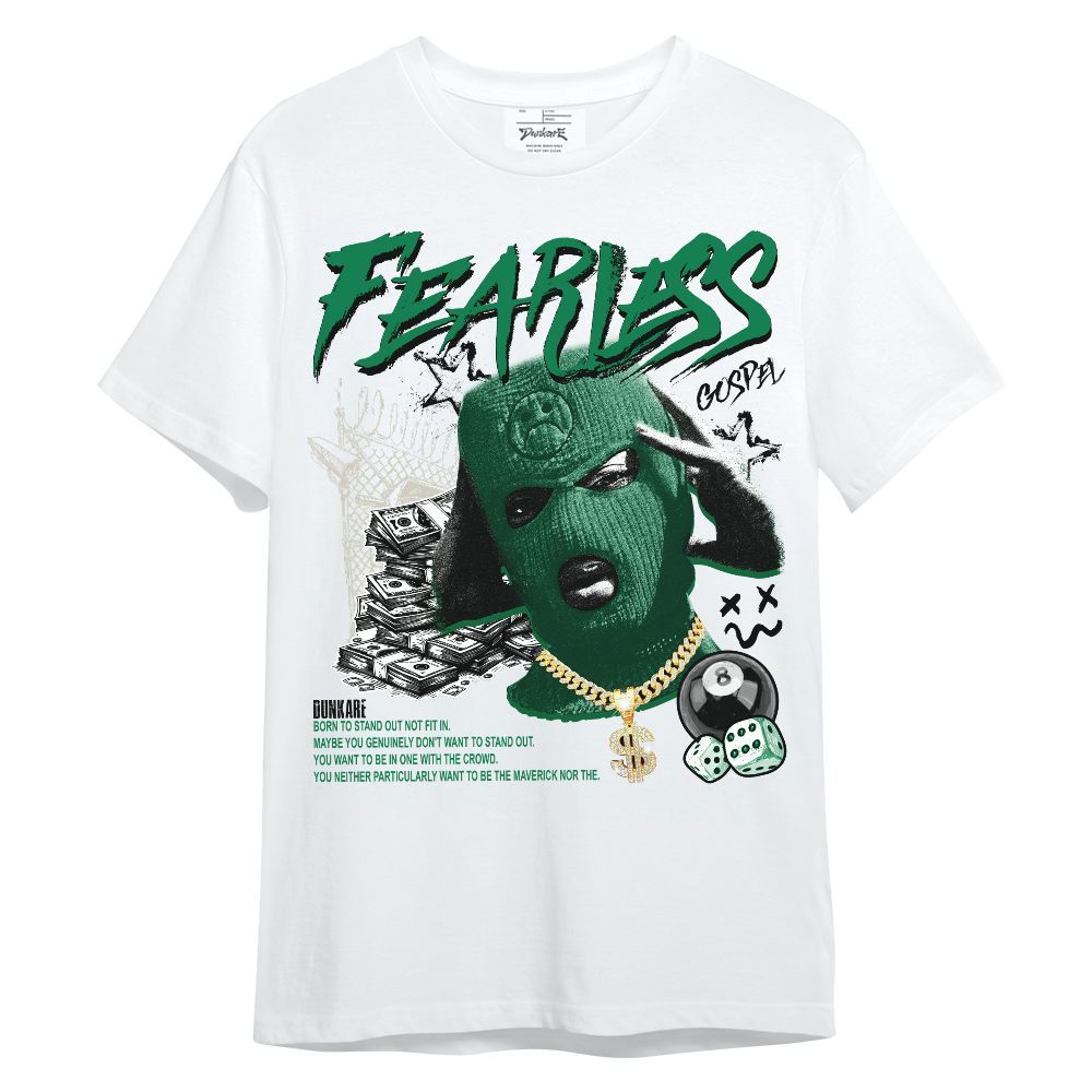 Shirt To Match Lucky Green 2s - Fearless Gospel Streetwear Money Unisex Shirt