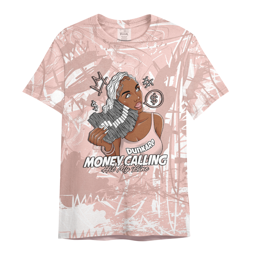 Shirt To Match Low Legend Pink 11s - Moneycall Unique Scratched Art Shirt Unisex
