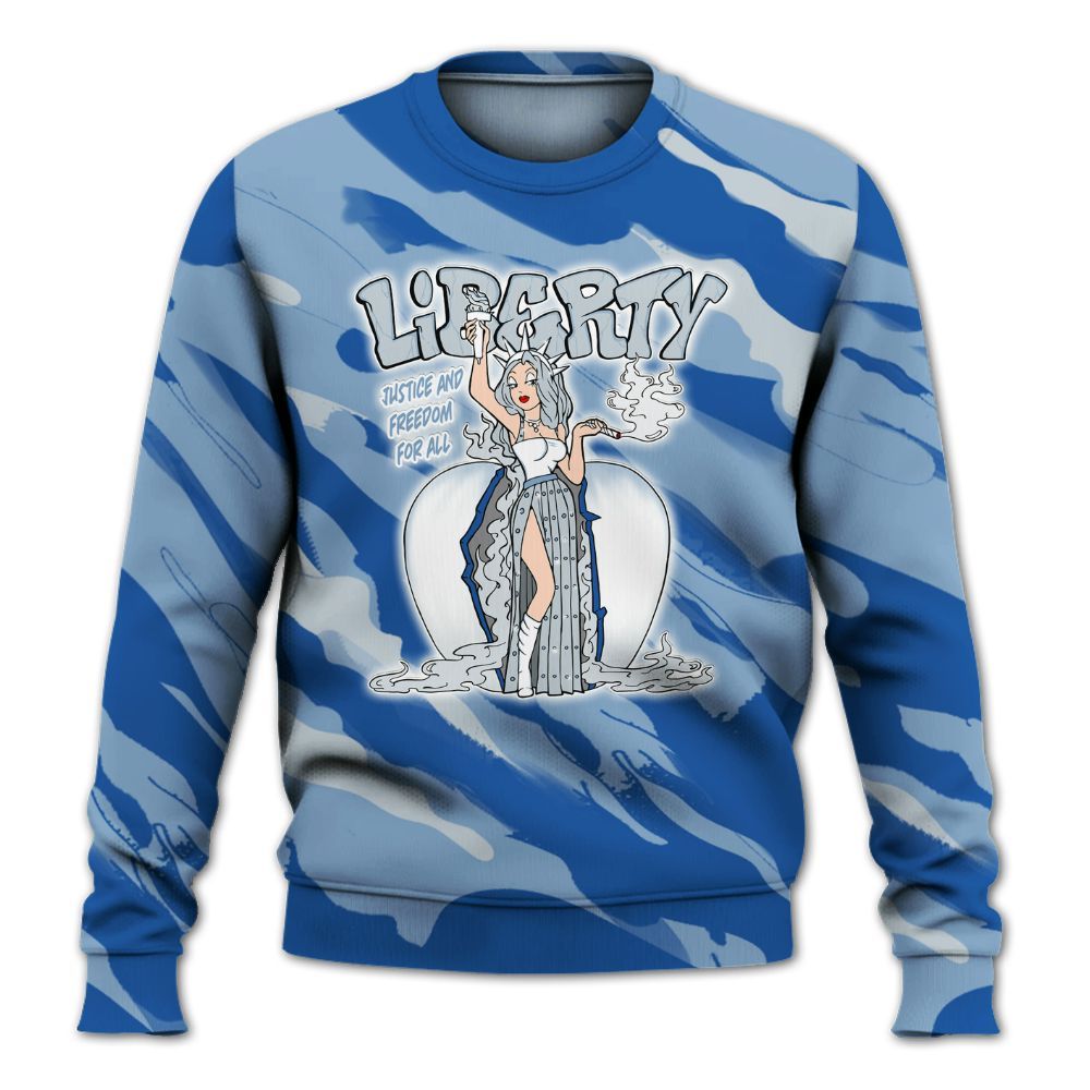 Sweatshirt To Match Low Space Jam 11s - Midwest Cartoon Colored All Over Print