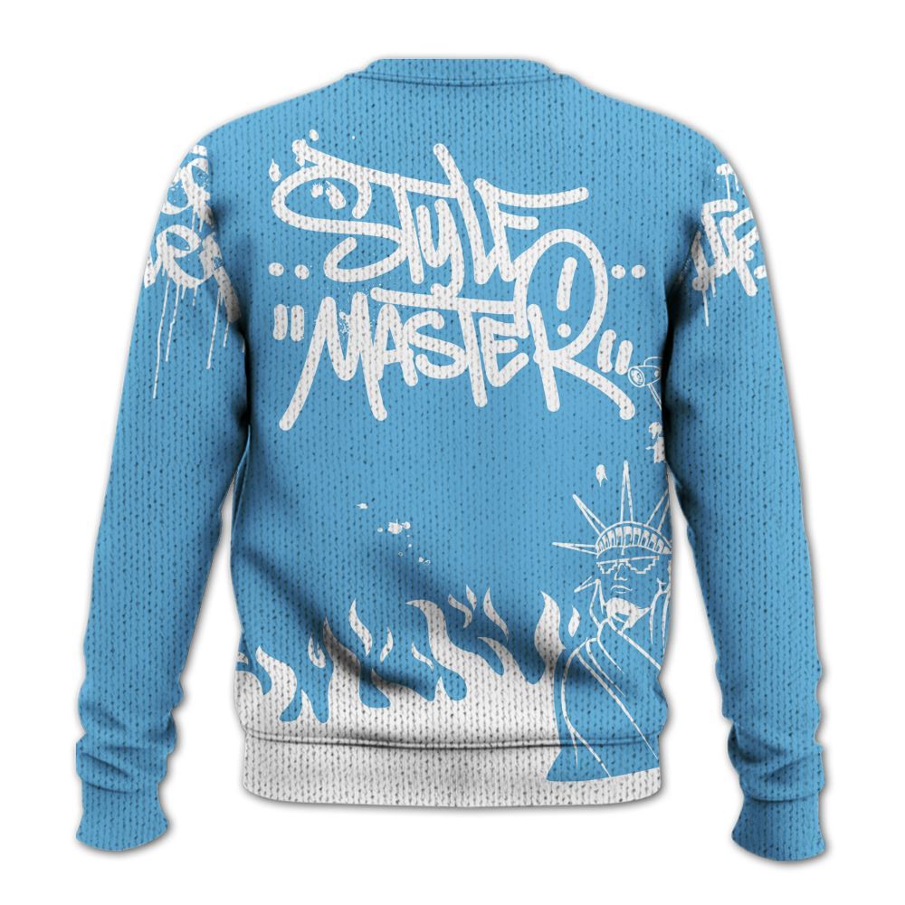 Knitted Sweater To Match Melo 12s - Graphic Fck Around Find Out