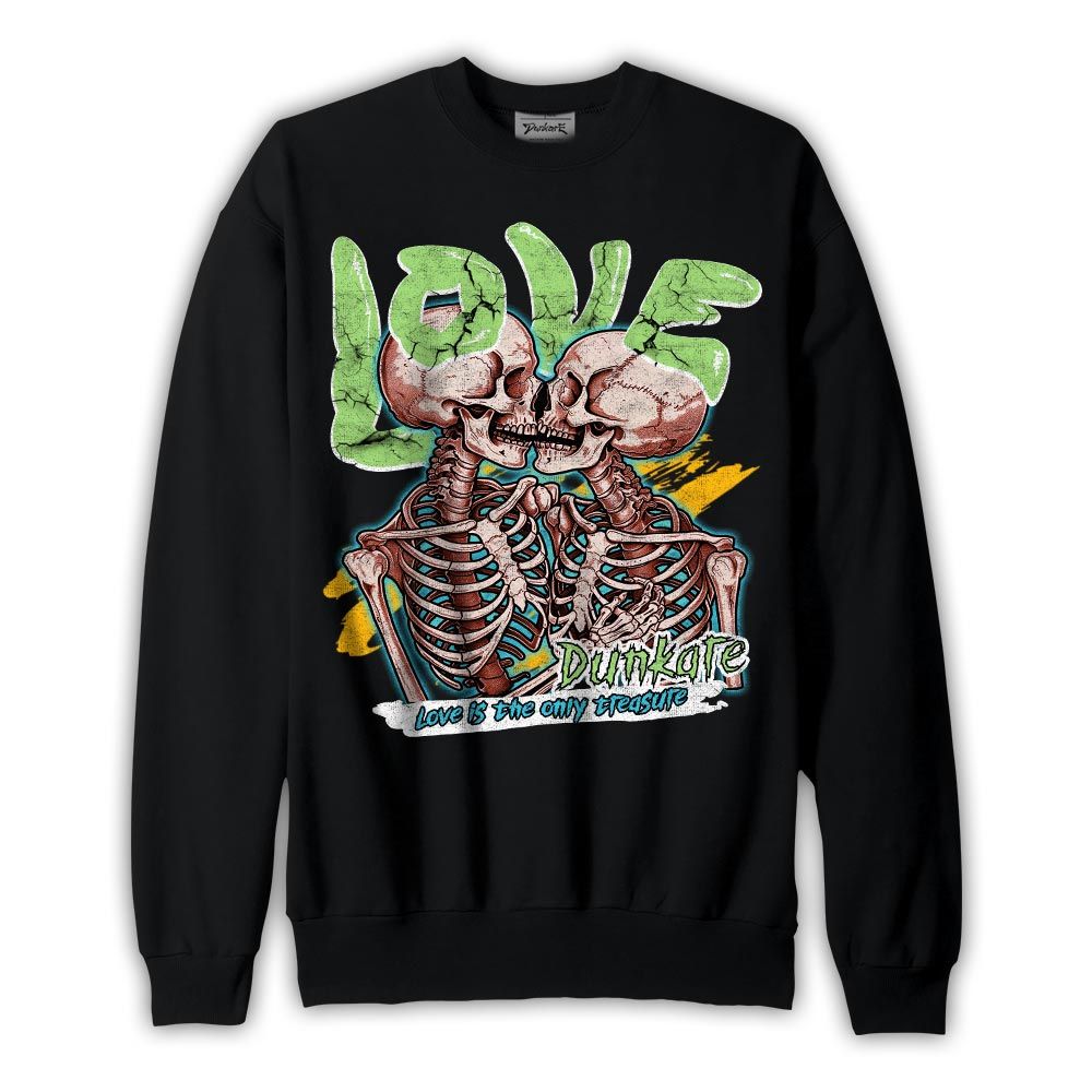 Sweatshirt To match SB Dunk Di'Orr Greenwood Sweatshirt - Skull Love Graphic