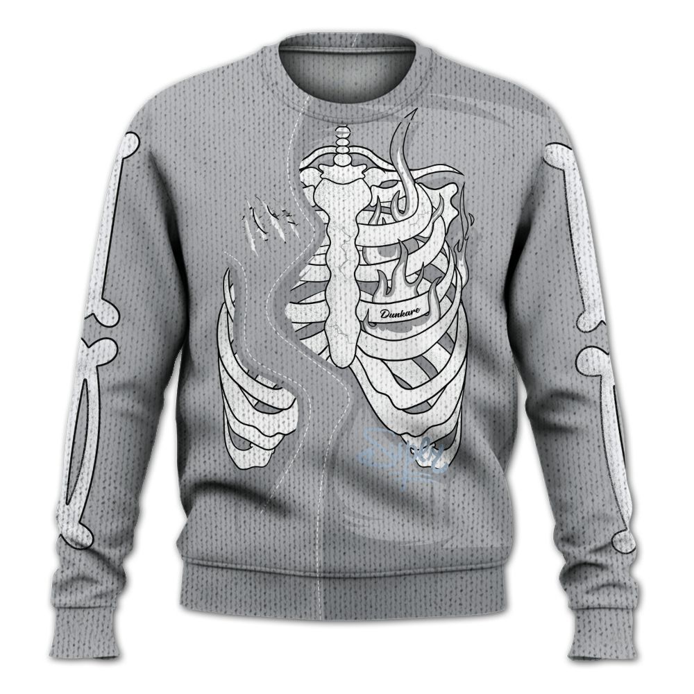 Knitted Sweater To Match Low OG Wolf Grey 1s - It's The Kick For Me