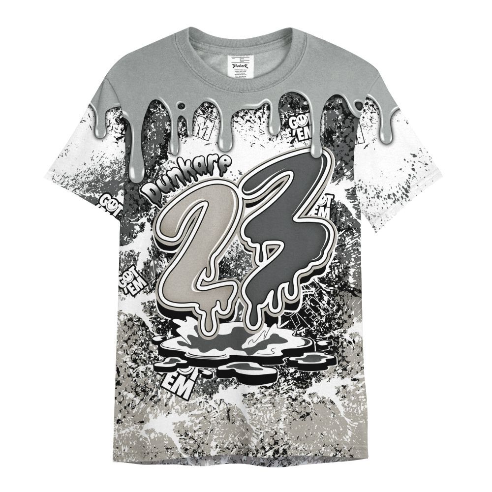 Shirt To Match Dunk Low Appears Oreo - Dripping 23 Drip All Over Print