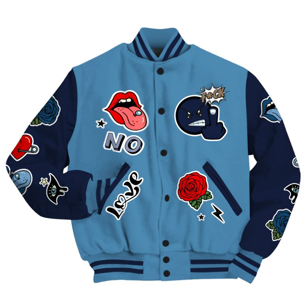 Varsity Jacket To Match Air Force 1 Stash - FK Around Find Out All Over Print