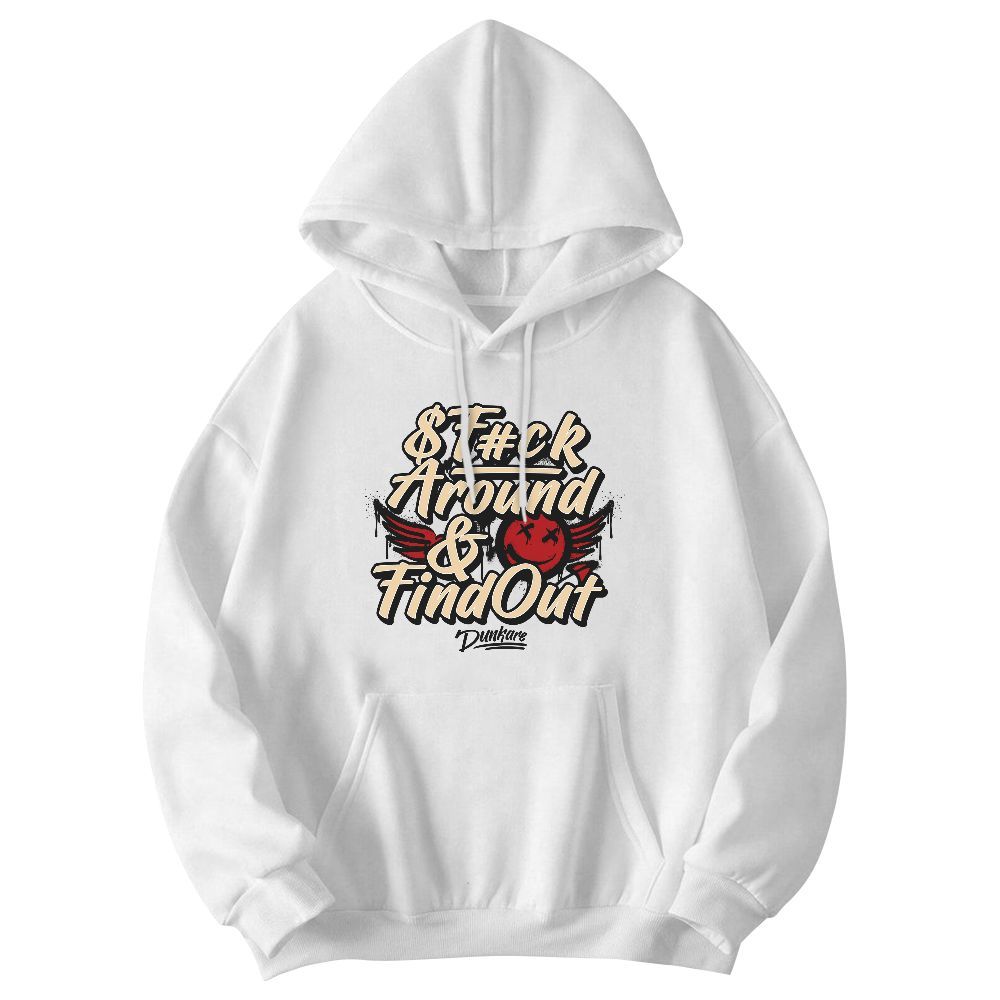 Sweatshirt To Match Dunk Low Strawberry Waffle - Fck Around Find Out Graphic